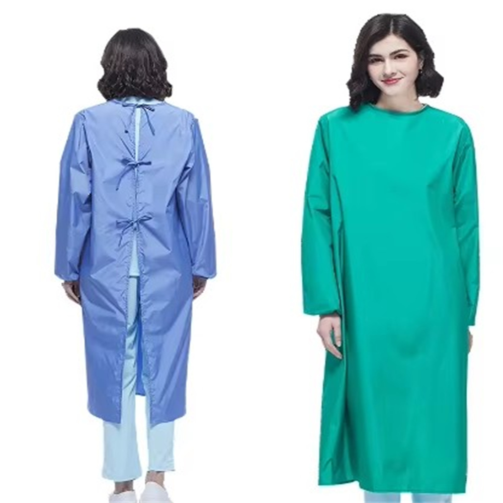 NEW Women Waterproof Gown SPA  - đánh giá và giá Medical Lab Gown