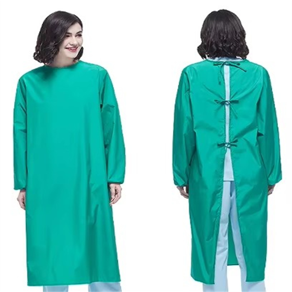 NEW Women Waterproof Gown SPA  - đánh giá và giá Medical Lab Gown