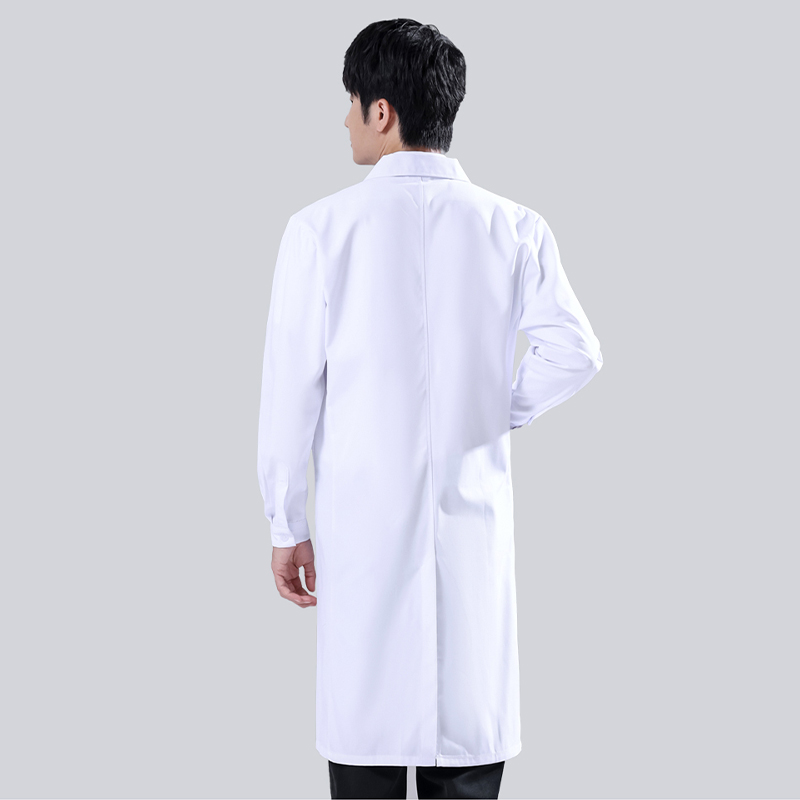 Male's White Medical Coat Men  - đánh giá và giá Medical Lab Gown