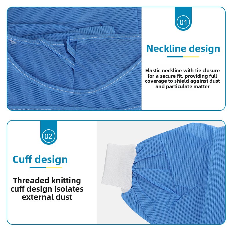10 pieces of sterile disposabl - đánh giá và giá Medical Lab Gown