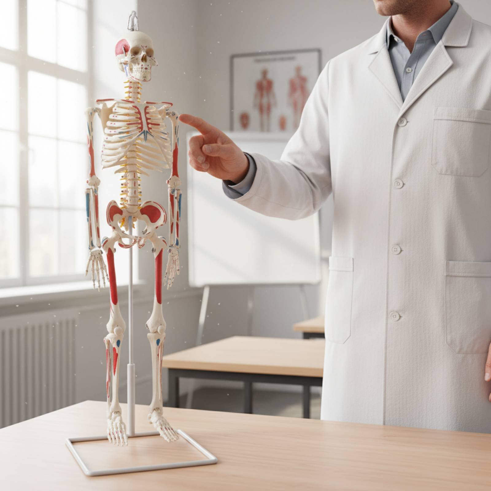 Flexible Spine Skeleton Model  - đánh giá và giá Medical Lab Research