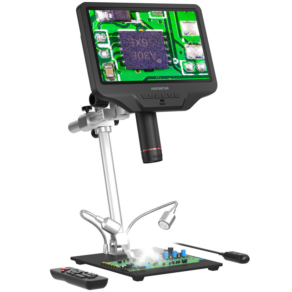 Andonstar AD409 PRO 4MP 300X 1 - đánh giá và giá Digital Microscope