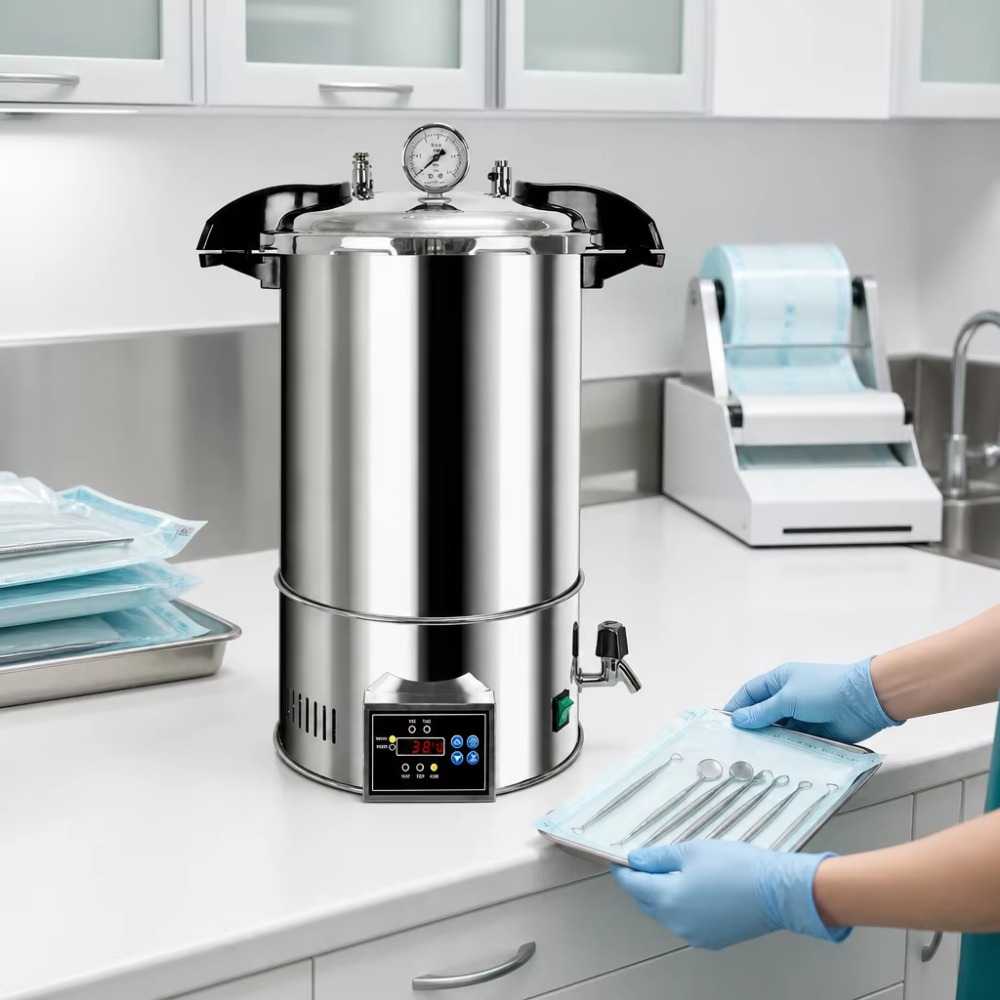 24L Digital Autoclave Steam St - đánh giá và giá Medical Laboratory