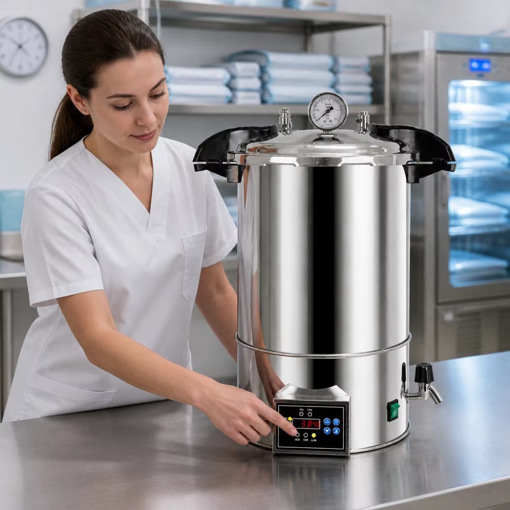 24L Digital Autoclave Steam St - đánh giá và giá Medical Laboratory